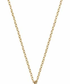 Billigst 🤩 With Love Darling Eclipse Necklace VERMEIL (925 Sterling Silver Gold Plated 2.5 Micron) Vermeil ✔️