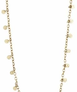 Tilbud ⭐ Pilgrim Halskæde : Panna : Guldbelagt Guld ⭐