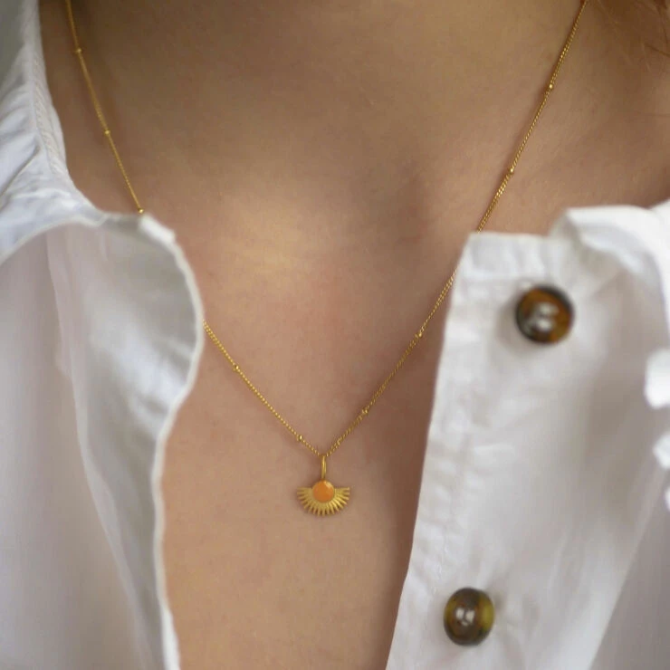 Bedste anmeldelser af 👍 ENAMEL Copenhagen Necklace, Soleil Clementine 🌟 - Image 2