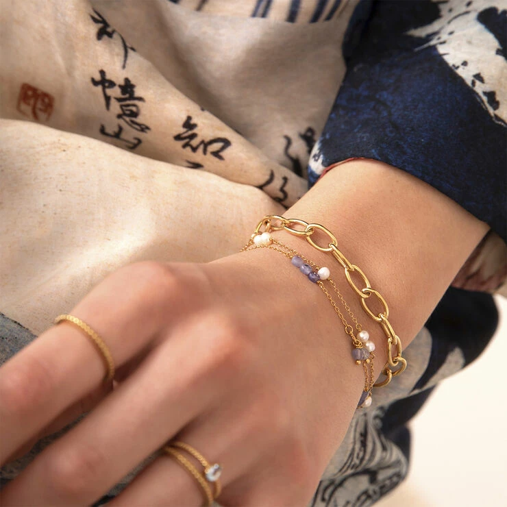 Bedste Pirce 😍 Carré Jewellery BRACELET Gold 🤩 - Image 2