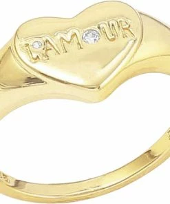 Brandudsalg 🌟 Hultquist L'amour Ring Guld 🔔