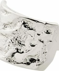 Outlet ✔️ Pilgrim KINDNESS Recycled Rustic Statement Ring Silver-plated 😍