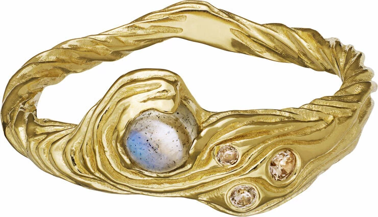 Helt ny 🎁 Maanesten Oceana Ring Sterling Silver (925) ⌛ - Image 2