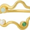 Tilbud 😍 Pernille Corydon Jewellery Cove Ring Goldplated Sterling Silver 🧨