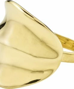 Bedste anmeldelser af β Pilgrim DREAMS Statement Ring Gold-plated π€©