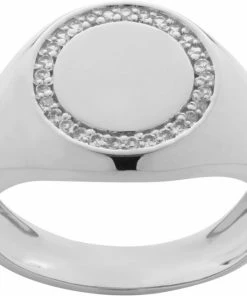 Flash udsalg 👏 Maanesten Callista Statement Ring Sterling Silver (925) 😉