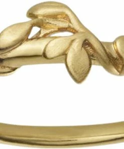 Engros 🎁 BYBIEHL Jungle Ivy Ring - GP Gold 😍