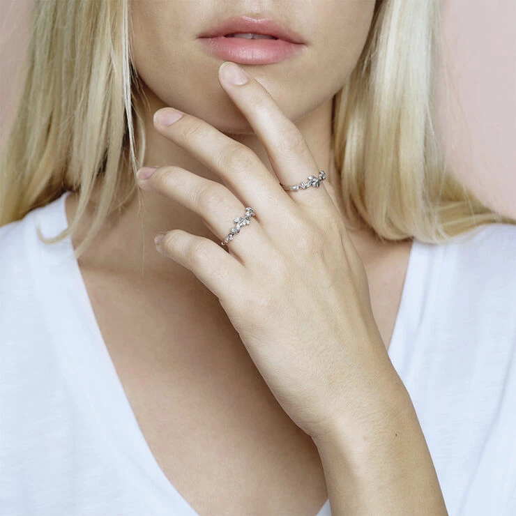 Promo 🤩 BYBIEHL Jungle Ivy Sparkle Ring - Silver Silver 🔥 - Image 2