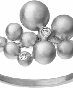 Flash udsalg โค๏ธ BYBIEHL Pebbles Ring - Silver Silver โค๏ธ