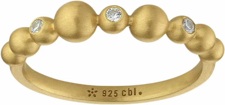 Engros ✨ BYBIEHL Pebbles Band - GP Gold 🌟