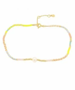 Bedste Pirce 🌟 Hultquist Alaina Ankelkæde Guld 😍