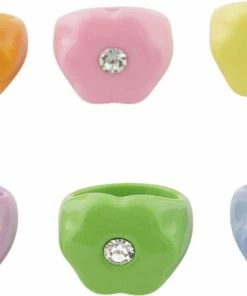 Bedste anmeldelser af π Pieces PCSUSSER 6 PACK RINGS D2D Striber/tern π