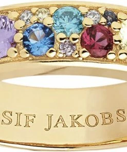 Brandudsalg ⭐ Sif Jakobs Jewellery NOVARA UNO RING 18K Gold Plated 👏