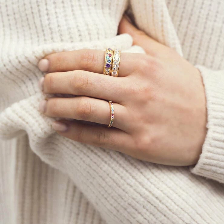 Brandudsalg ⭐ Sif Jakobs Jewellery NOVARA UNO RING 18K Gold Plated 👏 - Image 2