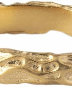 Bedste salg 🎁 ENAMEL Copenhagen Ring, Gaia 925S/GP/M 🎉