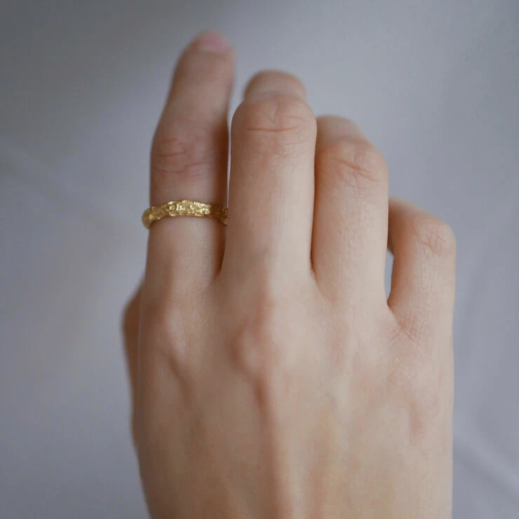 Bedste salg 🎁 ENAMEL Copenhagen Ring, Gaia 925S/GP/M 🎉 - Image 2