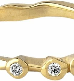 Tilbud ๐ ENAMEL Copenhagen Ring, Lily 925S/GP/M ๐