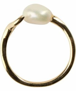 Tilbud ๐คฉ Maria Black Moonshine Ring Yellow Gold ๐