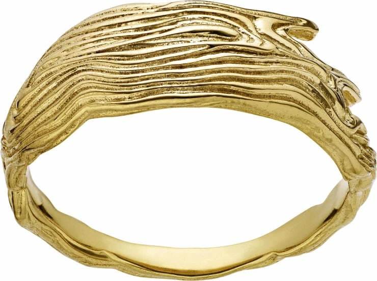 Budget 👏 Maanesten Lavania Ring Sterling Silver (925) Gold Plated 🥰 - Image 2