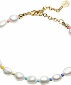 Rabat ✔️ With Love Darling Partnership Pearl Bracelet Brass 🔔