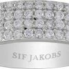 Rabat 🔔 Sif Jakobs Jewellery CORTE QUATTRO RING SterlingsÃ¸lv 925 🌟