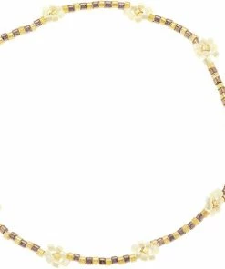 Billig 😉 Sui Ava Daisy Bracelet GOLDEN BROWN ⌛