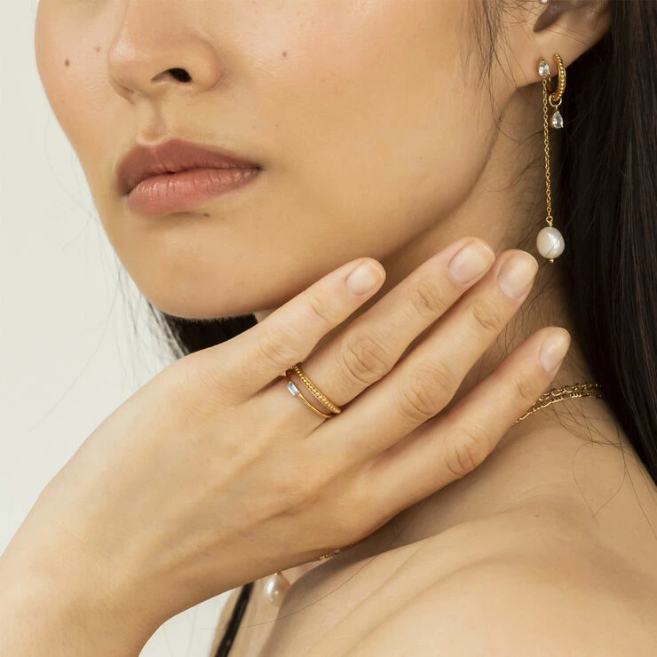 Helt ny ✔️ Carré Jewellery BYZANTINE RING Gold 🧨 - Image 3