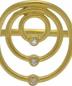 Bedste anmeldelser af π Hultquist Rings In Water Ring Guld π