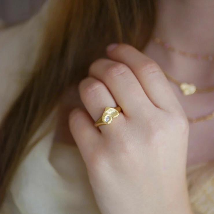 Helt ny 🥰 ENAMEL Copenhagen Ring, Rosalie Clear CZ 🧨 - Image 3