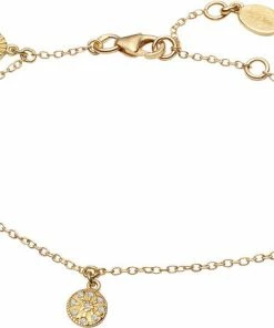 Kupon 🌟 With Love Darling Prosperity Bracelet VERMEIL (925 Sterling Silver Gold Plated 2.5 Micro Vermeil 🤩