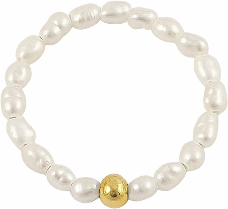 Flash udsalg 😉 Hultquist Pearl Ring Guld 💯