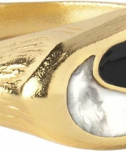 Promo 🔥 ENAMEL Copenhagen Ring, Yin Yang 925s/Gp/M ⌛