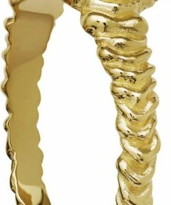 Rabat ❤️ Maanesten Aia Ring Sterling Silver (925) Gold Plated 🎁