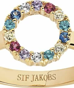 Billig 🔥 Sif Jakobs Jewellery BIELLA PICCOLO RING 18K Gold Plated 😍