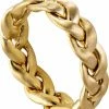 Ny 😍 Jane Kønig Big Braided Ring, Gold-plated Sterling Silver - 46 221 ⌛