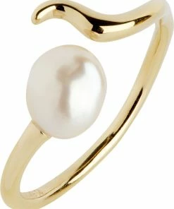 Ny 🧨 Maria Black Moonshine Ring Gold HP Gold ❤️