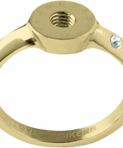 Købe ✔️ DYRBERG/KERN RING 6 Compliments Sg/crystal Size III Guld 👍