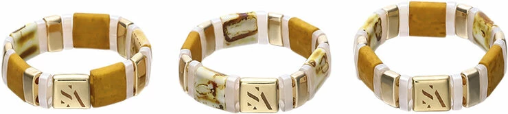 Rabat 😀 Sui Ava Palma Ring Heavenly White 🎁