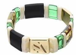 Bedste Pirce 🛒 Sui Ava Palma Ring Meadow Green ⭐