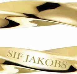 Budget β Sif Jakobs Jewellery FERRARA PICCOLO PIANURA RING 18 Kt. Forgyldt π