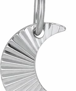 Bedste handel ✔️ Jane Kønig Reflection Half Moon Pendant Sølv 🧨