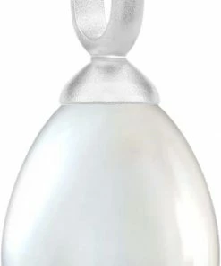 Rabat 🌟 Julie Sandlau Afrodite Pendant - Rhodium Sølv 👏