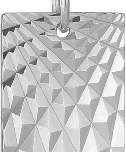 Tilbud 😉 Jane Kønig Reflection Square Pendant, Sterling Silver 223 🔥