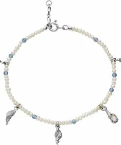 Helt ny 😍 Maanesten Aqua Bracelet Sterling Silver (925) Rhodinated 👍