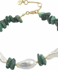 Kupon 👏 Hultquist Green Ellie Armbånd Guld ✨