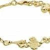 Outlet 💯 Pilgrim SOLIDARITY Recycled Organic Shaped Bracelet Gold-plated 🔥