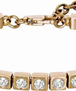 Flash udsalg ❤️ DYRBERG/KERN Cone/b Armbånd Lyserød ✨