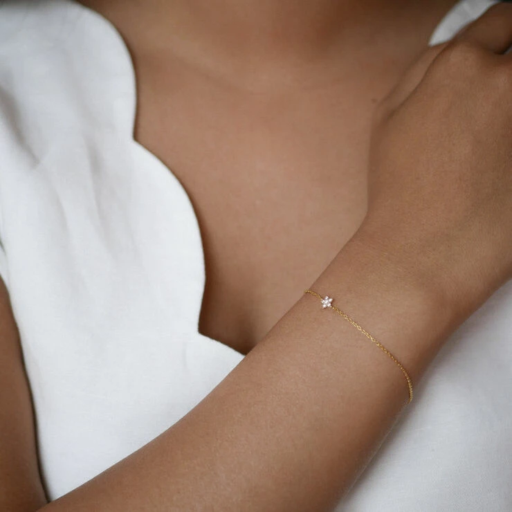 Bedste Pirce 💯 ENAMEL Copenhagen Bracelet, Fleur 925S/GP ⌛ - Image 2