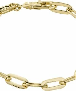 Bedste anmeldelser af ⭐ Pilgrim KINDNESS Recycled Cable Chain Bracelet Gold-plated ✔️