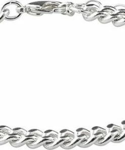 Bedste salg ⌛ Pilgrim Armbånd : Fuchsia : Sølvbelagt 👍